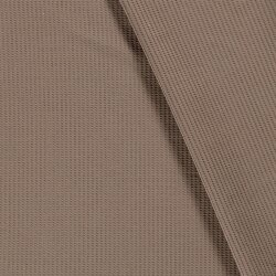 Waffeljersey *Marie* - soft taupe