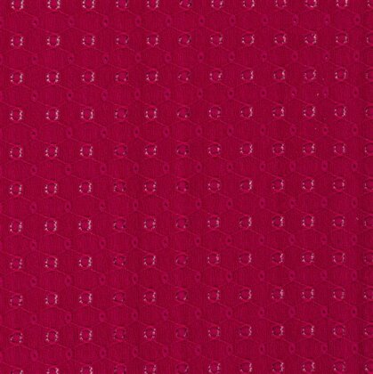 Jacquard Lochstickerei - fuchsia