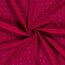 Jacquard Lochstickerei - fuchsia