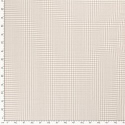 Baumwolljersey Mini Kariert - beige