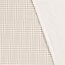 Baumwolljersey Mini Kariert - beige