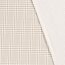 Baumwolljersey Mini Kariert - beige