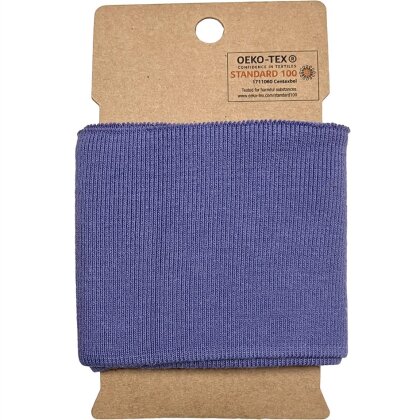Bündchen Boord Cuffs Uni - violettblau