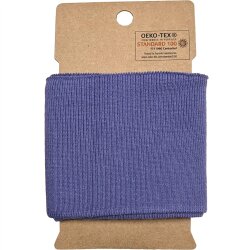 Bündchen Boord Cuffs Uni - violettblau