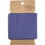 Bündchen Boord Cuffs Uni - violettblau