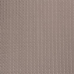 Strickstoff Seilmuster - taupe