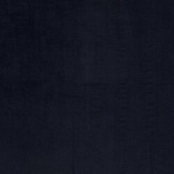 Samt_Feincordjersey - dunkelblau