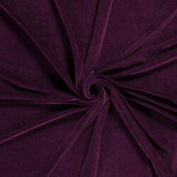 Samt_Feincordjersey - burgund