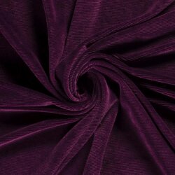 Samt_Feincordjersey - burgund