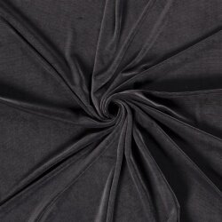 Samt_Feincordjersey - dunkelgrau