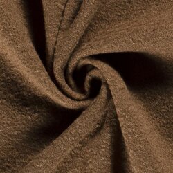 Bouclé Mantelstoff Uni *Marie* -