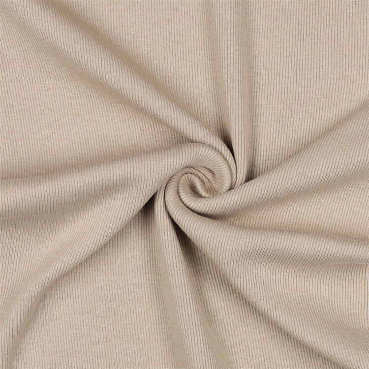 Ripp Strickbündchen Organic - sand