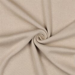 Ripp Strickbündchen Organic - sand