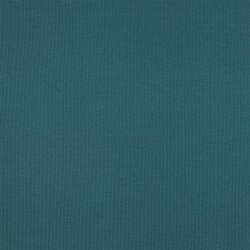 Ripp Strickbündchen Organic - petrol