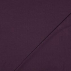 Baumwolljersey *Vera* - dunkellila