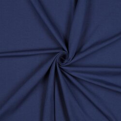 Baumwolljersey *Vera* - jeansblau