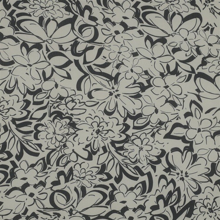 Chiffon Blumen - creme