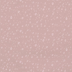 Softshell kaschiert Regentropfen - kalt rosa