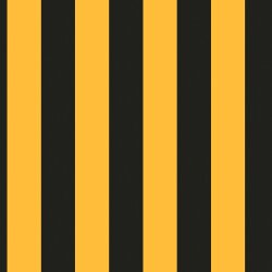 Modestoff Dekostoff breite Blockstreifen schwarz/gelb