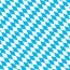 Modestoff Dekostoff grosse Rauten - weiss/blau