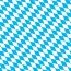 Modestoff Dekostoff kleine Rauten - weiss/blau
