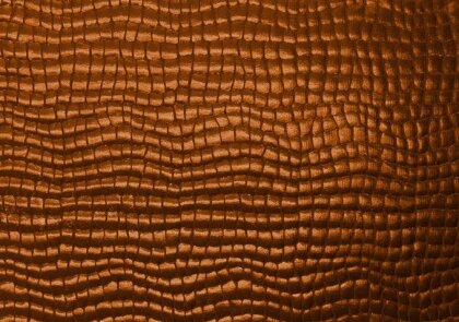 Folienjersey Reptiloptik Uni - bronze
