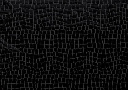 Folienjersey Reptiloptik Uni - schwarz