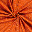 Baumwolljersey Sprenkel - orange