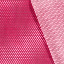 Baumwollpopeline Sternchen - pink