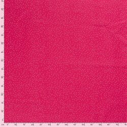 Baumwollpopeline Sprenkel - pink