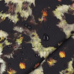 Softshell Digital Batikmuster - schwarz