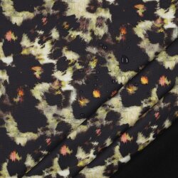 Softshell Digital Batikmuster - schwarz
