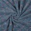 Kunstfell mit TULE MULTI COLOUR - schattenblau