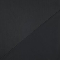 Baumwollsatin - schwarz