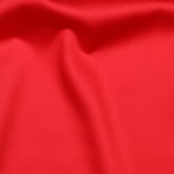 Baumwollsatin - leuchtendrot