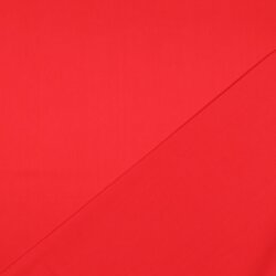 Baumwollsatin - leuchtendrot