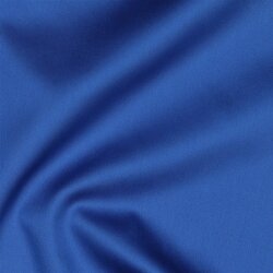 Baumwollsatin - dunkelkobaltblau