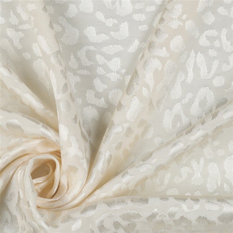 Viskose Jacquard Leo - creme