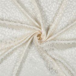 Viskose Jacquard Leo - creme