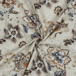 Canvas Digital Blumen - LINEN