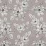 Canvas Digital Blumen - TAUPE