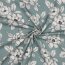 Canvas Digital Blumen - DARK MINT