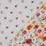 Musselin kleine Blumen - weiss