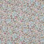 Musselin Blumenmeer - weiss/pink