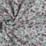Musselin Blumenmeer - weiss/traube