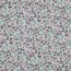 Musselin Blumenmeer - weiss/traube