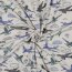 Baumwolljersey Digital Flugzeuge - creme
