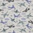 Baumwolljersey Digital Flugzeuge - creme