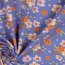Baumwolljersey Organic Blumen - lavendel
