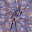 Baumwolljersey Organic Blumen - lavendel
